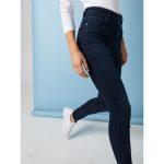 just jeans extra high rise skinny navy blue jeans