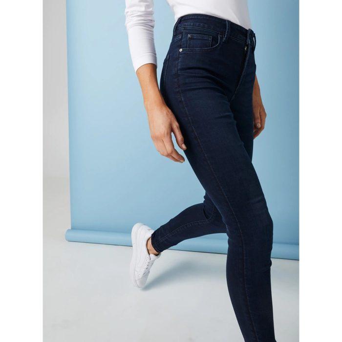 just jeans extra high rise skinny navy blue jeans