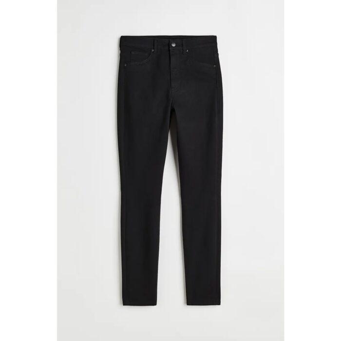 H&M High Rise Skinny Black Jeans