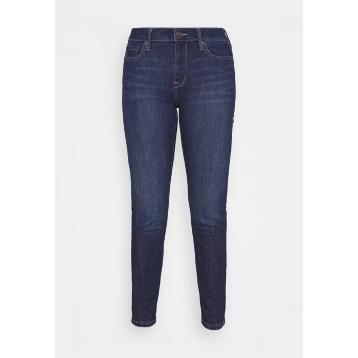 B.R High Rise Dark Wash Skinny Jeans