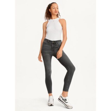 DKNY Bleecker Shaping Charcoal Skinny Jeans