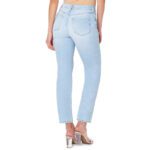 Rachel Roy Light Wash Straight Ripped Jeans