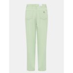 Guess Light Green Andrea Barrel Mom Relaxed Jeans