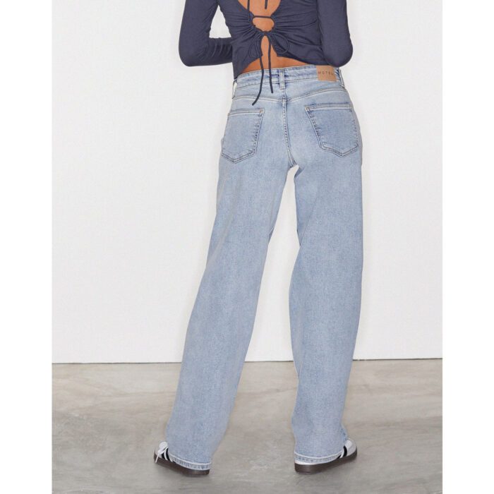 Motel Light Blue Parallel Straight Leg Jeans