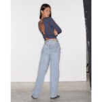 Motel Light Blue Parallel Straight Leg Jeans