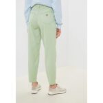 Guess Light Green Andrea Barrel Mom Relaxed Jeans