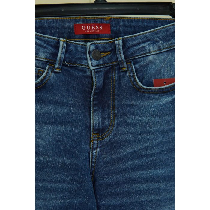 Guess Blue Mid Rise Skinny Fit Jeans