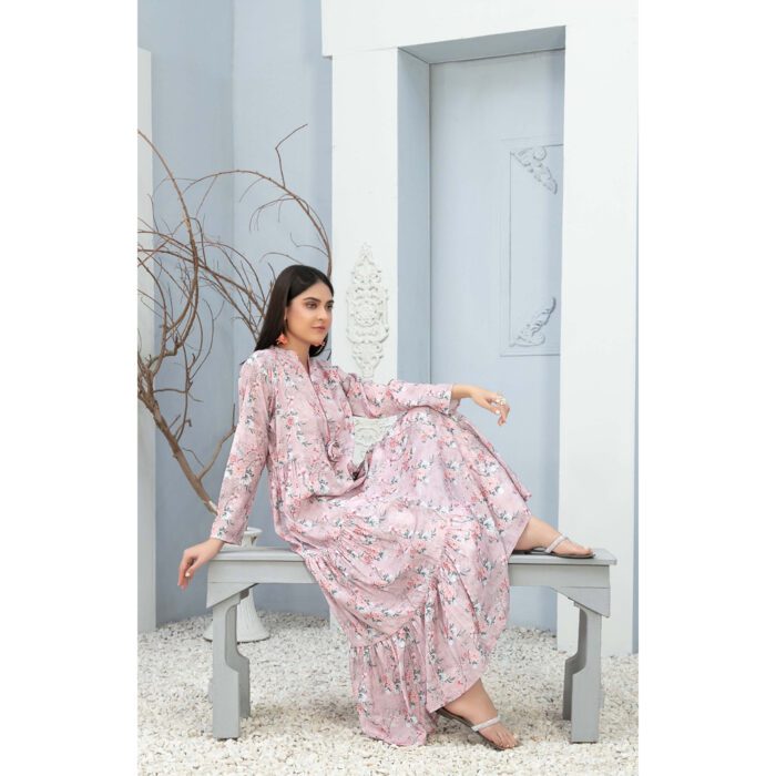 tawakkal digital printed long maxi