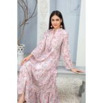 tawakkal digital printed long maxi