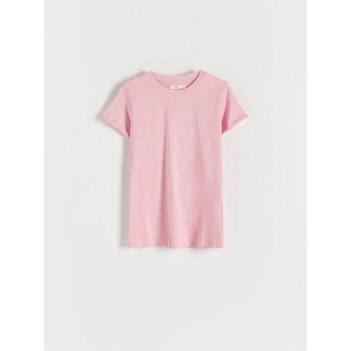 Reserved Slim Fit Pastel Pink T Shirt