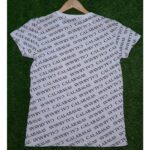 Pri Mark Printed White Printed Tee