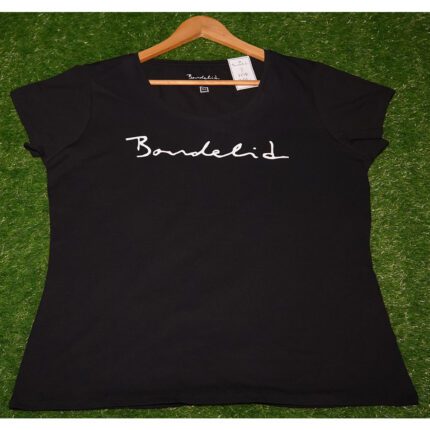 Black Banderid Logo Print T Shirt