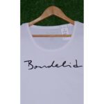 Banderid White Logo Printed T Shirt