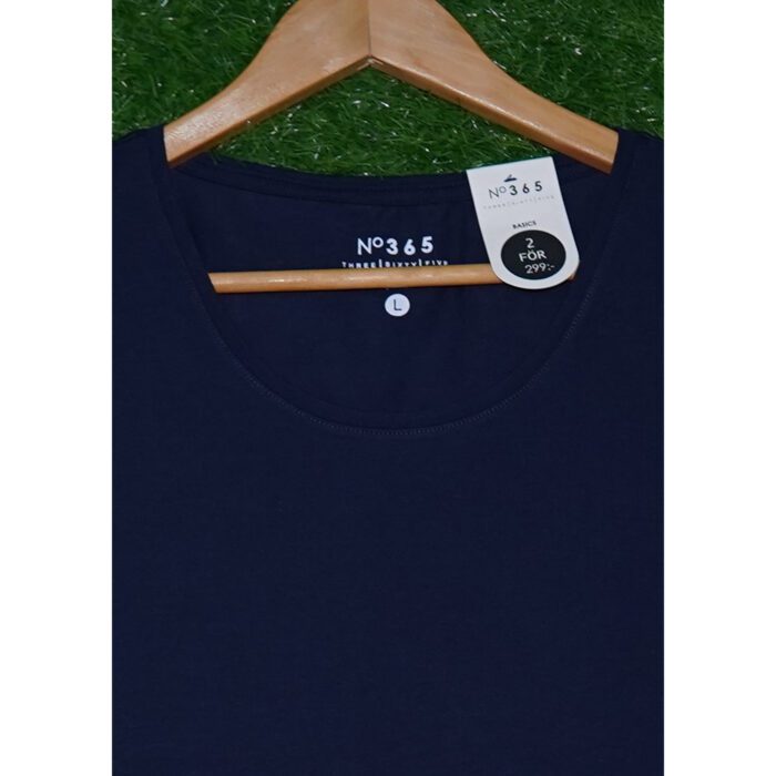 No 365 Navy Basic T Shirt