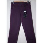 Guess Maroon Soft Skinny Mid Curve X Jeans