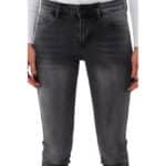 Guess Grey Sexy Curve Skinny Mid Rise Jeans