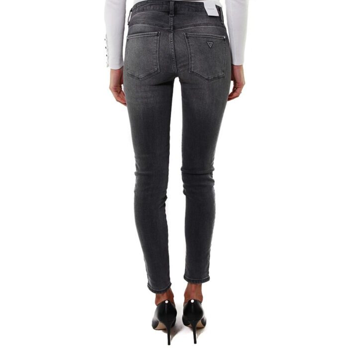 Guess Grey Sexy Curve Skinny Mid Rise Jeans