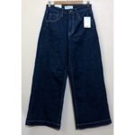 GAP Dark Indigo High Rise Wide Leg Jeans