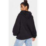 Black Basic Kangaroo pocket Hoodie