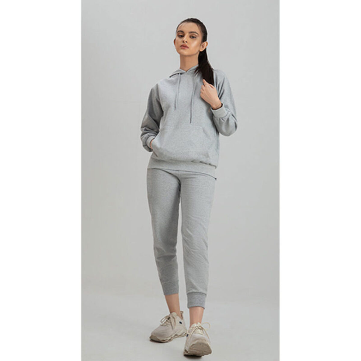 Heather 2025 grey tracksuit