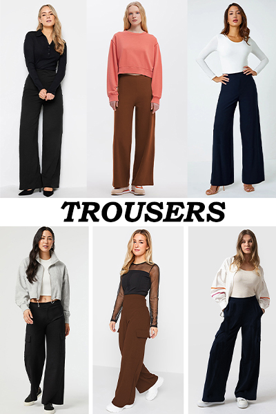 TROUSERS banner