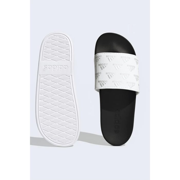 ADIDAS BLACK WHITE PRINTED SLIDE (PREMIUM QUALITY) - Image 2