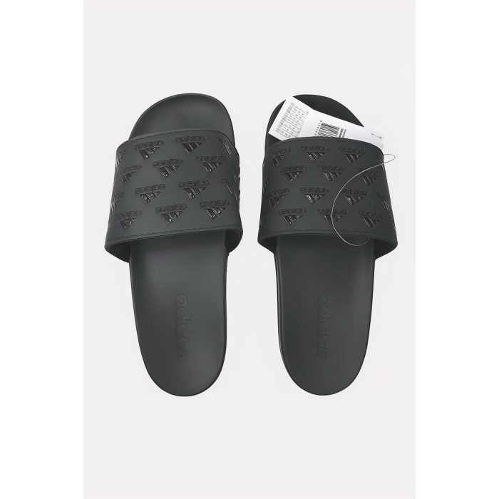 ADIDAS FULL BLACK PRINTED SLIDE (PREMIUM QUALITY) - Image 4