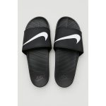 NIKE ALL BLACK-WHITE TICK REBELLION ADELIDE SLIDE