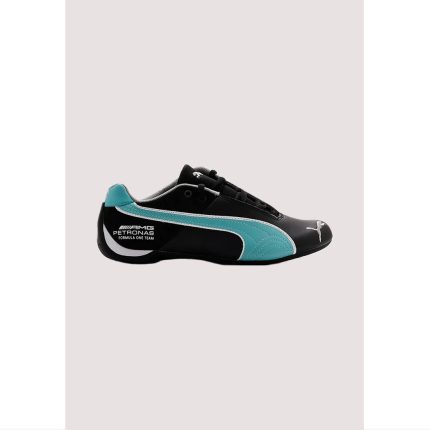 PUMA FUTURE CAT X MERCEDES-AMG PETRONAS F1 BLACK SHEEN GREEN