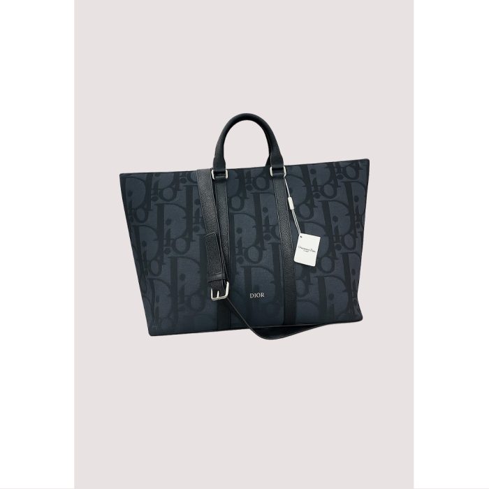 CHRISTIAN DIOR WEEKENDER 50 BLACK & DARK GREY