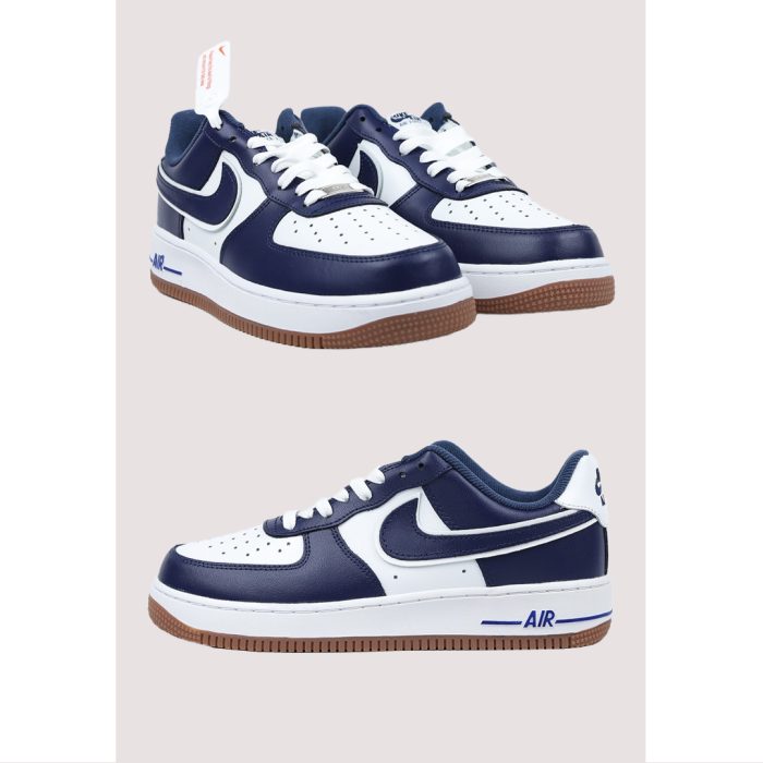 NIKE AIR FORCE 1 LOW MIDNIGHT NAVY WHITE