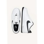 NIKE AIR FORCE 1 LOW – WHITE WITH BLACK SWOOSH
