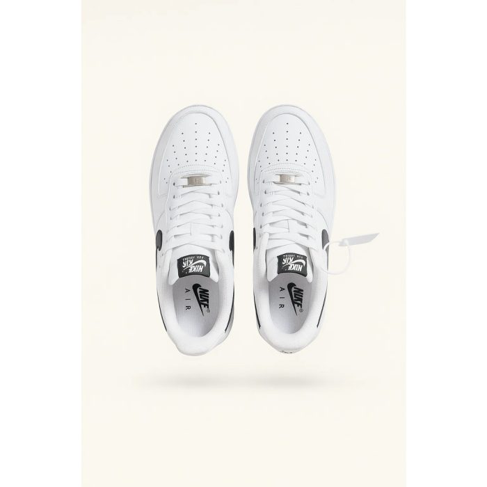 NIKE AIR FORCE 1 LOW – WHITE WITH BLACK TICK