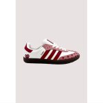 ADIDAS SAMBA X CDG WHITE PINK-RED HEART WOMENS