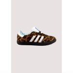 ADIDAS SAMBA OG BROWN LEOPARD PRINT WOMENS SHOES