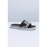 VANS OF THE WALL BLACK WHITE CHECKER SLIDE - Image 2
