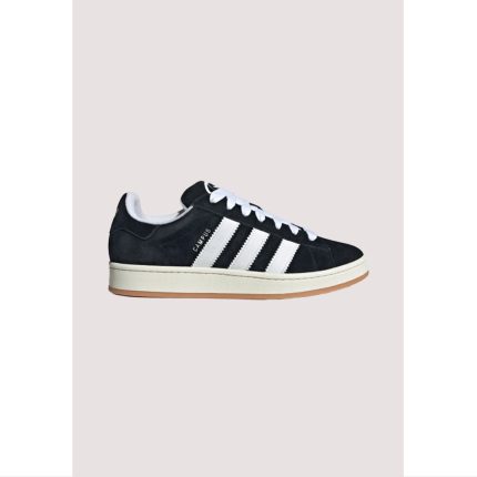 ADIDAS CAMPUS 00S BLACK WHITE STRIPE SUEDE