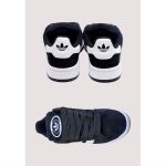 ADIDAS CAMPUS 00S ALL BLACK WHITE STRIPE SUEDE