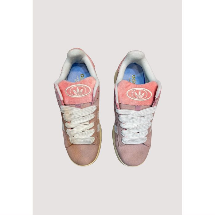 ADIDAS CAMPUS 00S PINK WHITE STRIPE WOMEN SHOES