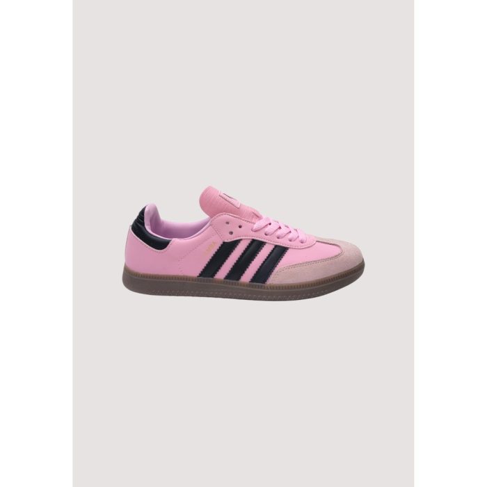 ADIDAS SAMBA X MEESI INTER MIAMI PINK BLACK SHOES