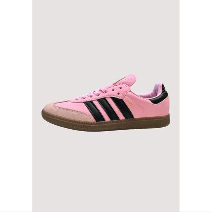 ADIDAS SAMBA X MEESI INTER MIAMI PINK BLACK SHOES