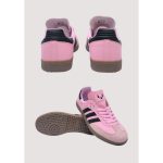 ADIDAS SAMBA X MEESI INTER MIAMI PINK BLACK SHOES - Image 3