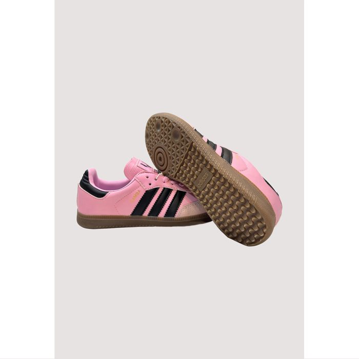 ADIDAS SAMBA X MEESI INTER MIAMI PINK BLACK SHOES