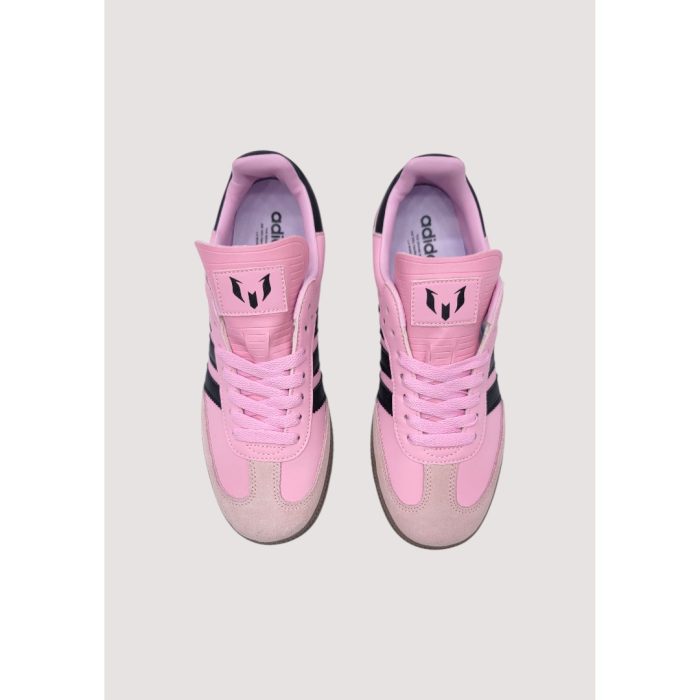 ADIDAS SAMBA X MEESI INTER MIAMI PINK BLACK SHOES - Image 6