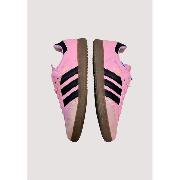 ADIDAS SAMBA X MEESI INTER MIAMI PINK BLACK SHOES