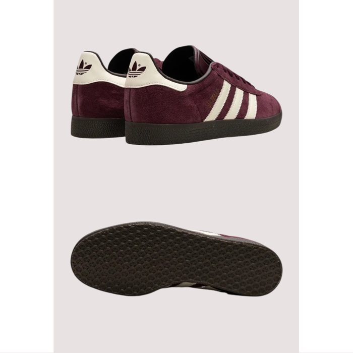ADIDAS GAZELLE MAROON BURGUNDY WOMEN SHOES