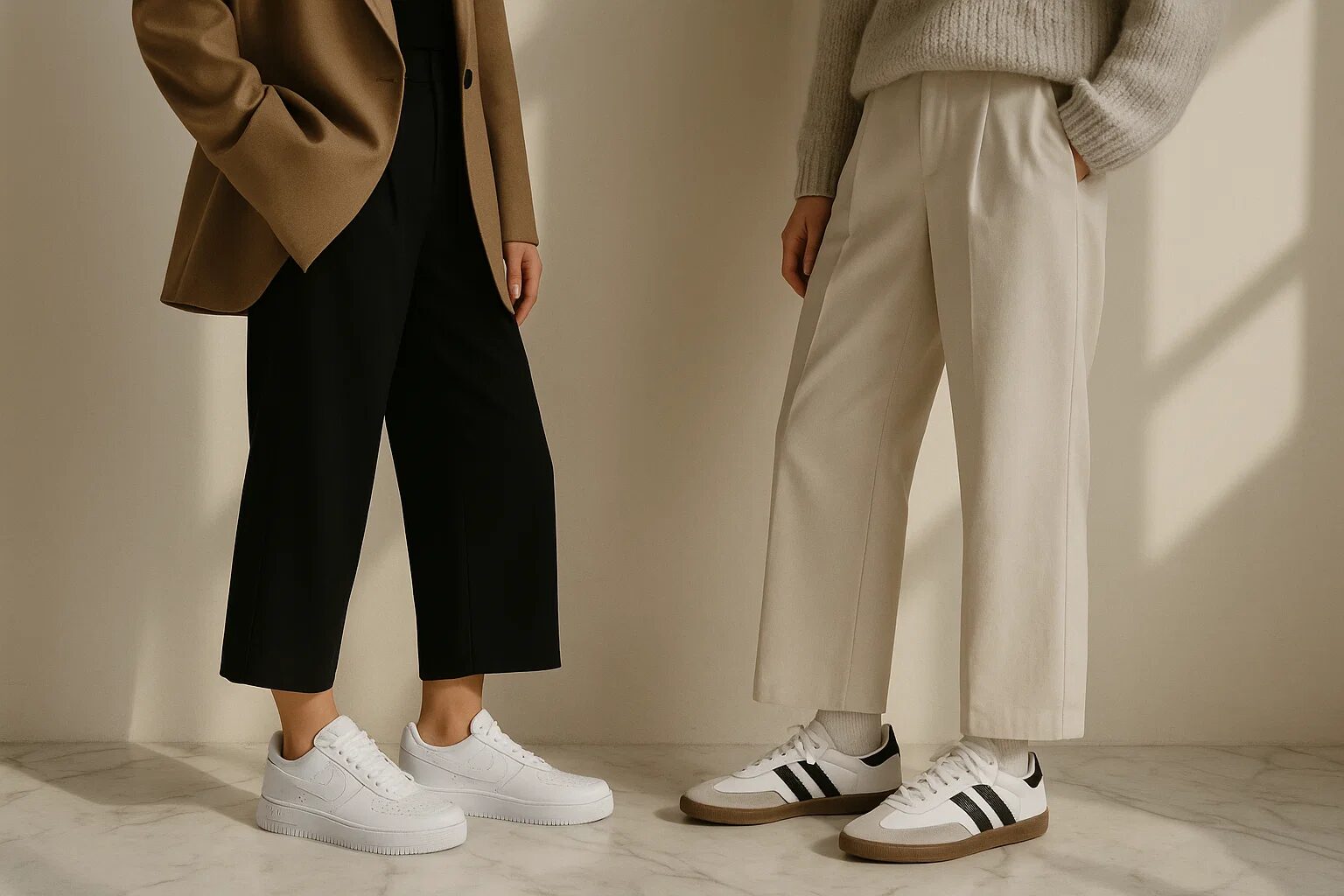 How to Style White Sneakers for Women in 2025