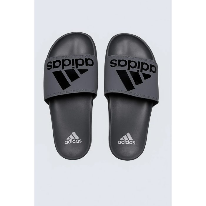 ADIDAS ALL GREY SLIDE V2 WITH BOX
