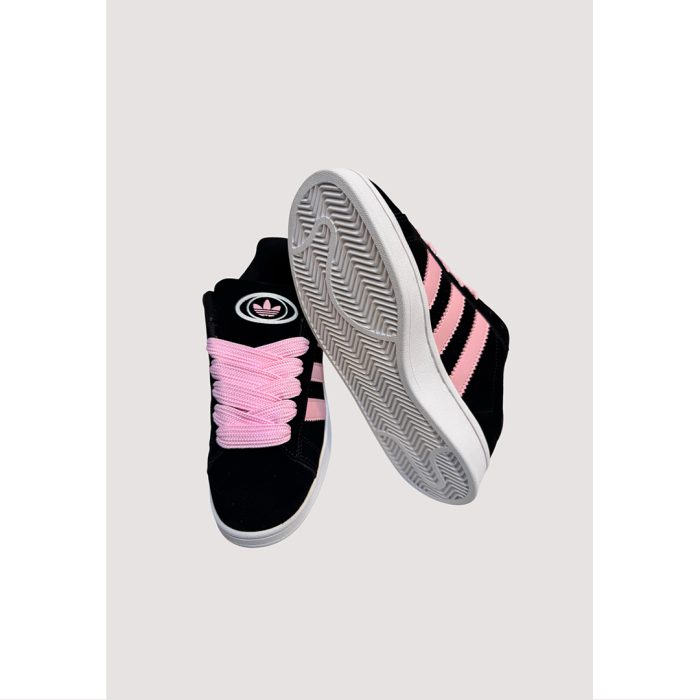 ADIDAS CAMPUS 00S BLACK PINK STRIPE WOMEN SHOES