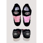 ADIDAS CAMPUS 00S BLACK PINK STRIPE WOMEN SHOES